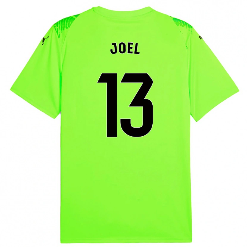 Danxen Homem Christian Joel #13 Verde Grama Camisola Guarda-Redes 2025/26 Camisa