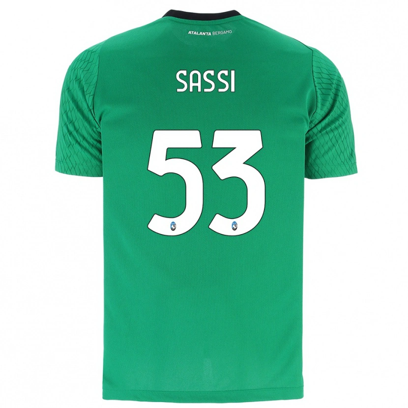 Danxen Homem Jacopo Sassi #53 Verde Esmeralda Camisola Guarda-Redes 2025/26 Camisa