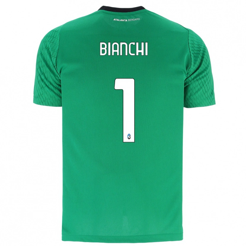 Danxen Homem Mattia Bianchi #1 Verde Esmeralda Camisola Guarda-Redes 2025/26 Camisa