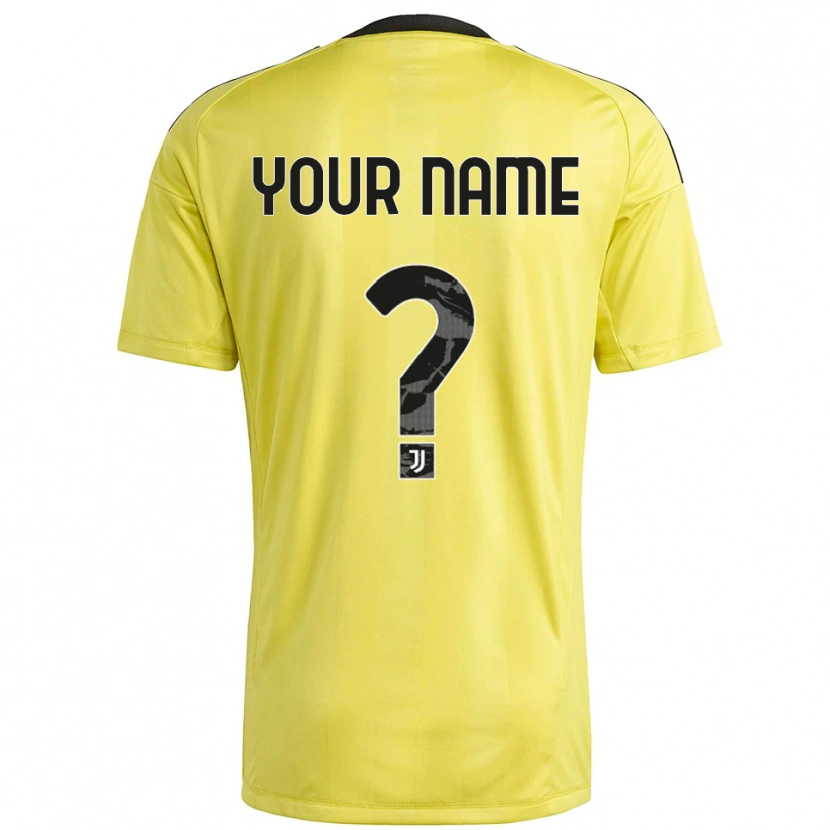 Danxen Homem Juventus Branco Amarelo Camisola Guarda-Redes 2025/26 Camisa