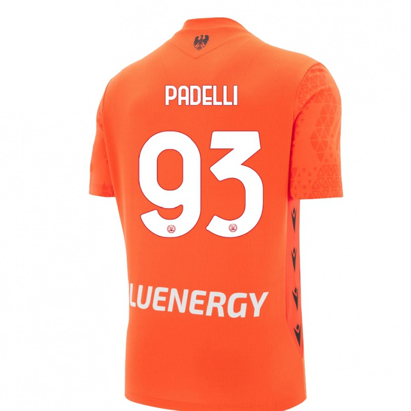 Danxen Homem Daniele Padelli #93 Preto Vermelho Laranja Camisola Guarda-Redes 2025/26 Camisa