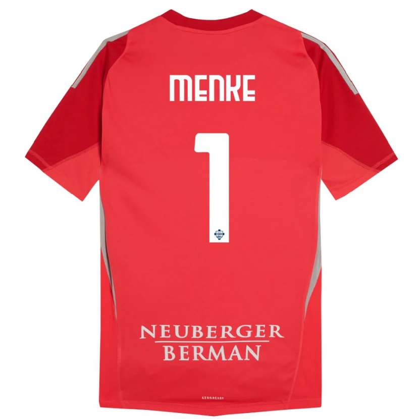 Danxen Homem Henrique Menke #1 Cinza Vermelho Camisola Guarda-Redes 2025/26 Camisa