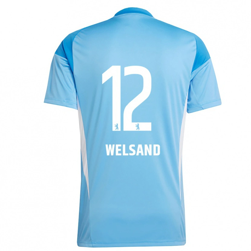Danxen Homem Oskar Welsand #12 Preto Azul Camisola Guarda-Redes 2025/26 Camisa