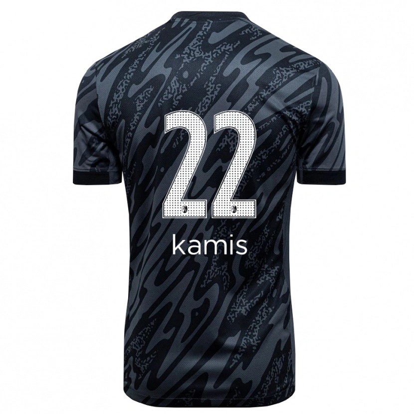 Danxen Homem Marcel Kamis #22 Branco Preto Camisola Guarda-Redes 2025/26 Camisa