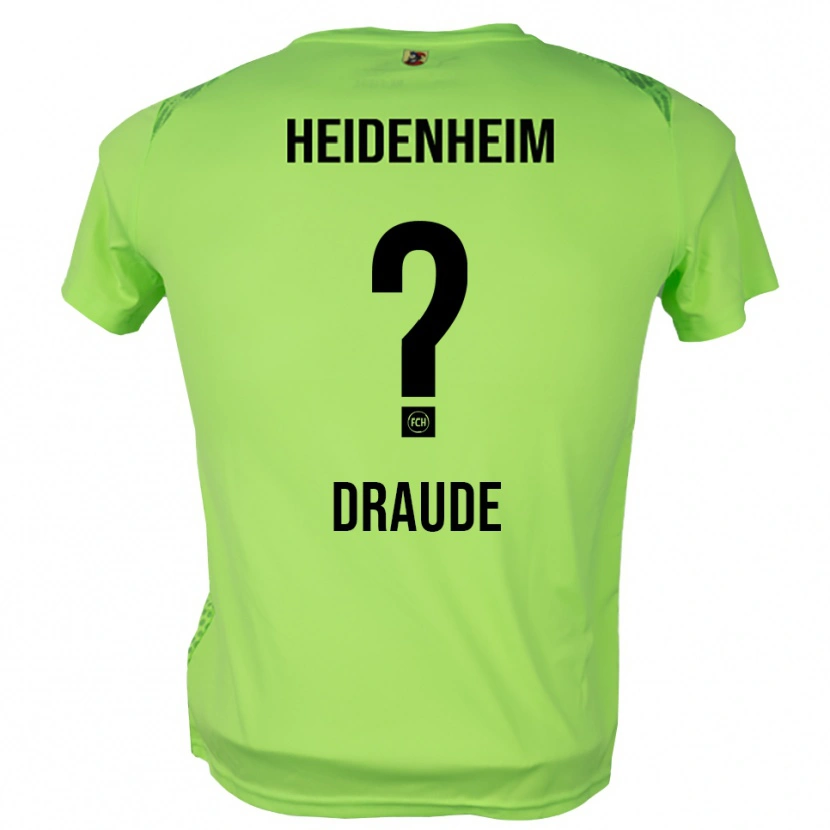 Danxen Homem Michel Draude #0 Verde Pálido Camisola Guarda-Redes 2025/26 Camisa