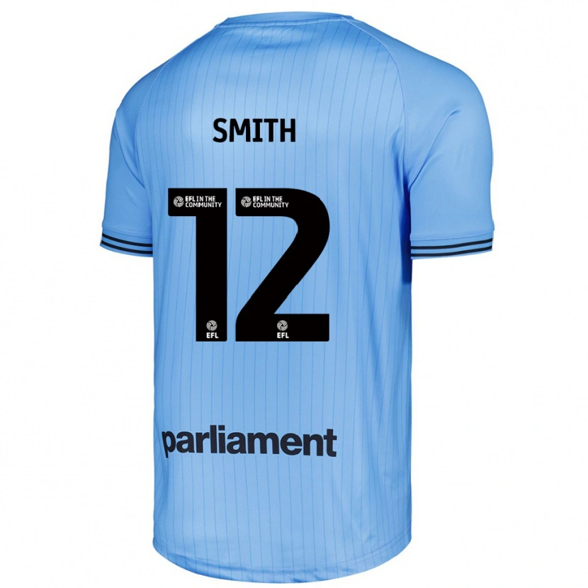 Danxen Mulher Jackson Smith #12 Azul Celeste Claro Camisola Guarda-Redes 2025/26 Camisa