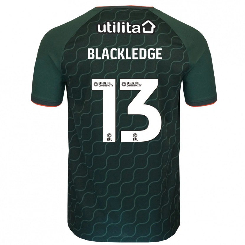 Danxen Mulher Henry Blackledge #13 Verde Escuro Camisola Guarda-Redes 2025/26 Camisa