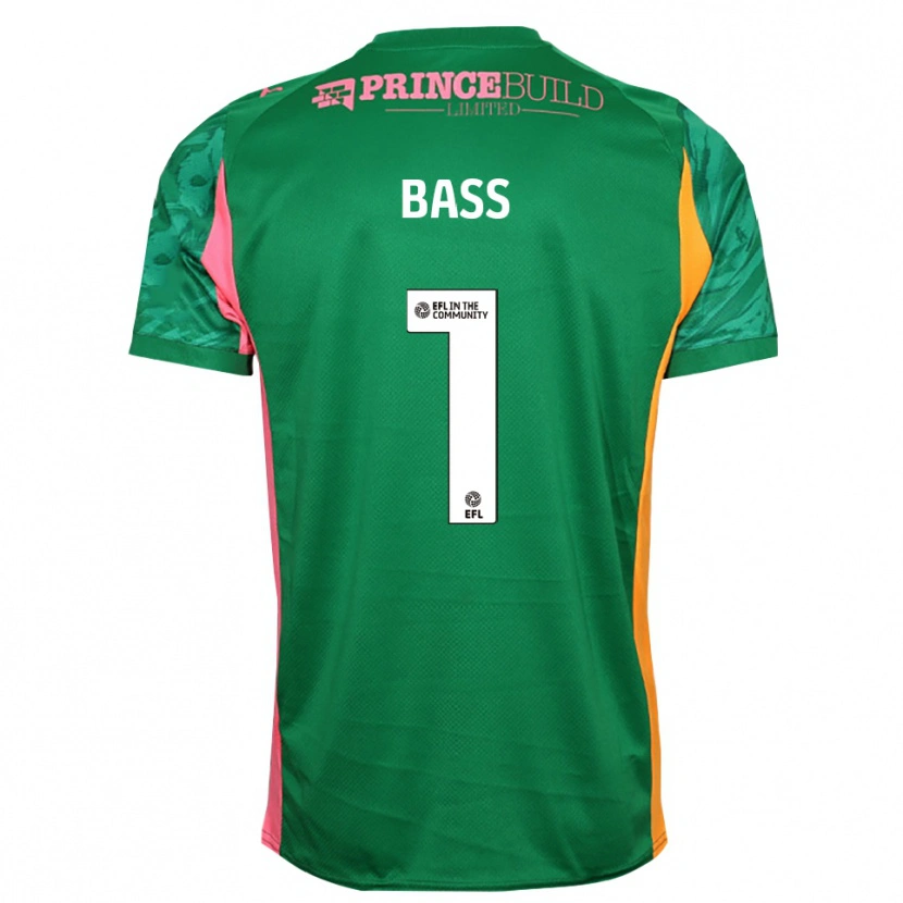 Danxen Mulher Alex Bass #1 Verde Rosa Camisola Guarda-Redes 2025/26 Camisa