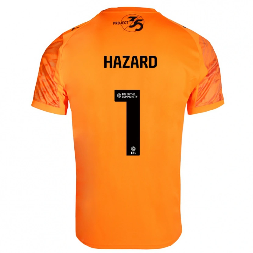 Danxen Mulher Conor Hazard #1 Preto Laranja Camisola Guarda-Redes 2025/26 Camisa