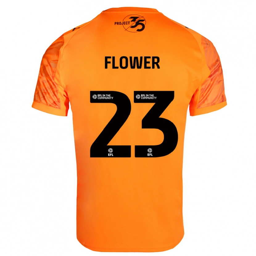 Danxen Mulher Jack Flower #23 Preto Laranja Camisola Guarda-Redes 2025/26 Camisa