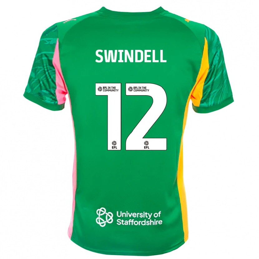 Danxen Mulher Chloe Swindell #12 Laranja Verde Rosa Camisola Guarda-Redes 2025/26 Camisa