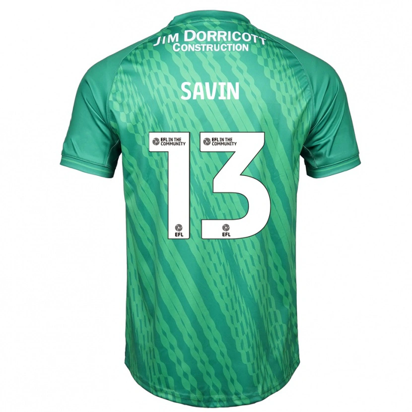 Danxen Mulher Toby Savin #13 Verde Turquesa Camisola Guarda-Redes 2025/26 Camisa