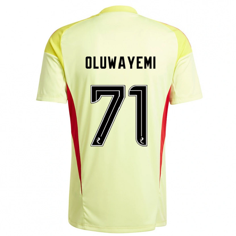 Danxen Mulher Tobi Oluwayemi #71 Vermelho Amarelo Camisola Guarda-Redes 2025/26 Camisa