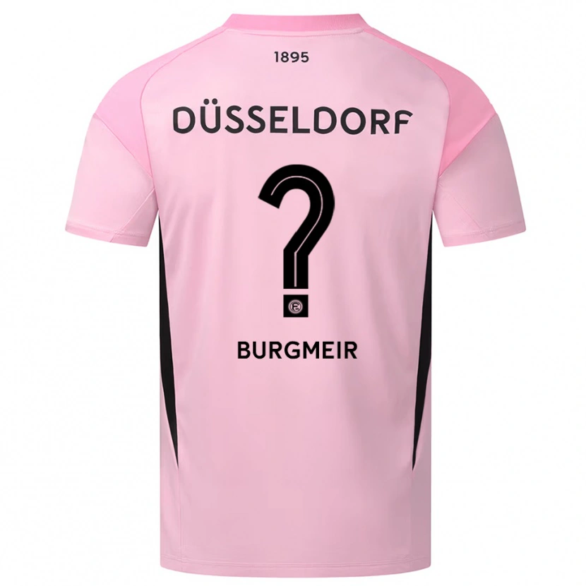 Danxen Mulher Tabea Burgmeir #0 Rosa Preto Camisola Guarda-Redes 2025/26 Camisa