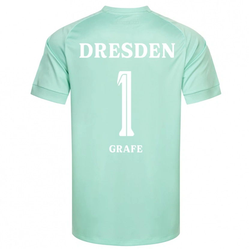 Danxen Mulher Marlon Grafe #1 Verde Claro Branco Camisola Guarda-Redes 2025/26 Camisa