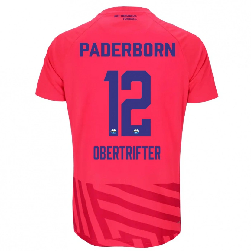 Danxen Mulher Ben Obertrifter #12 Vermelho Preto Camisola Guarda-Redes 2025/26 Camisa