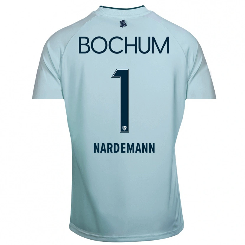Danxen Mulher Kari Närdemann #1 Ciano-Azul Camisola Guarda-Redes 2025/26 Camisa
