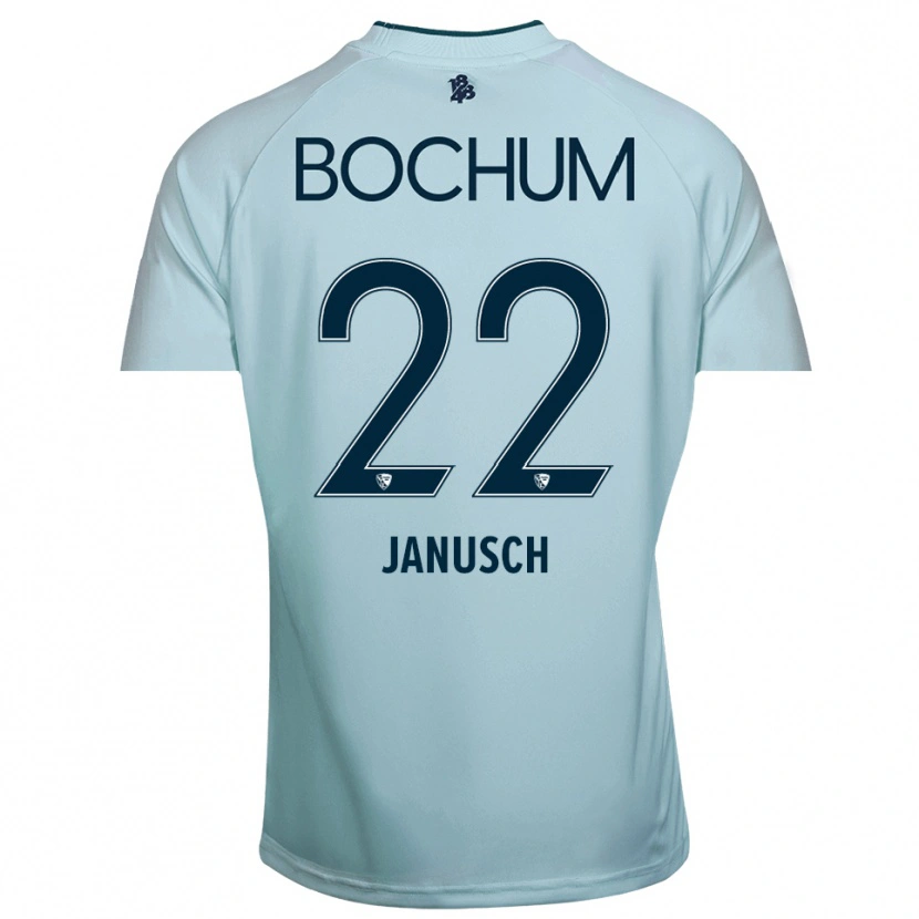 Danxen Mulher Thees Janusch #22 Ciano-Azul Camisola Guarda-Redes 2025/26 Camisa