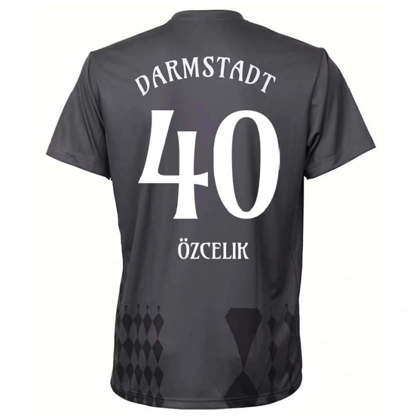 Danxen Mulher Mehmet Özçelik #40 Cinza Escuro Camisola Guarda-Redes 2025/26 Camisa