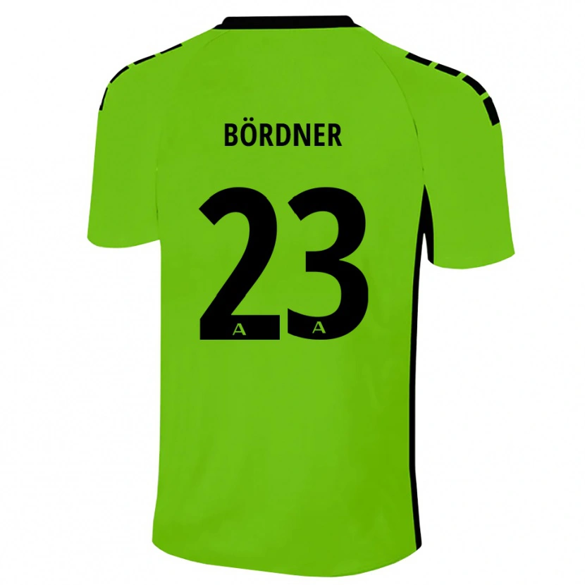 Danxen Mulher Elias Bördner #23 Verde Grama Preto Camisola Guarda-Redes 2025/26 Camisa