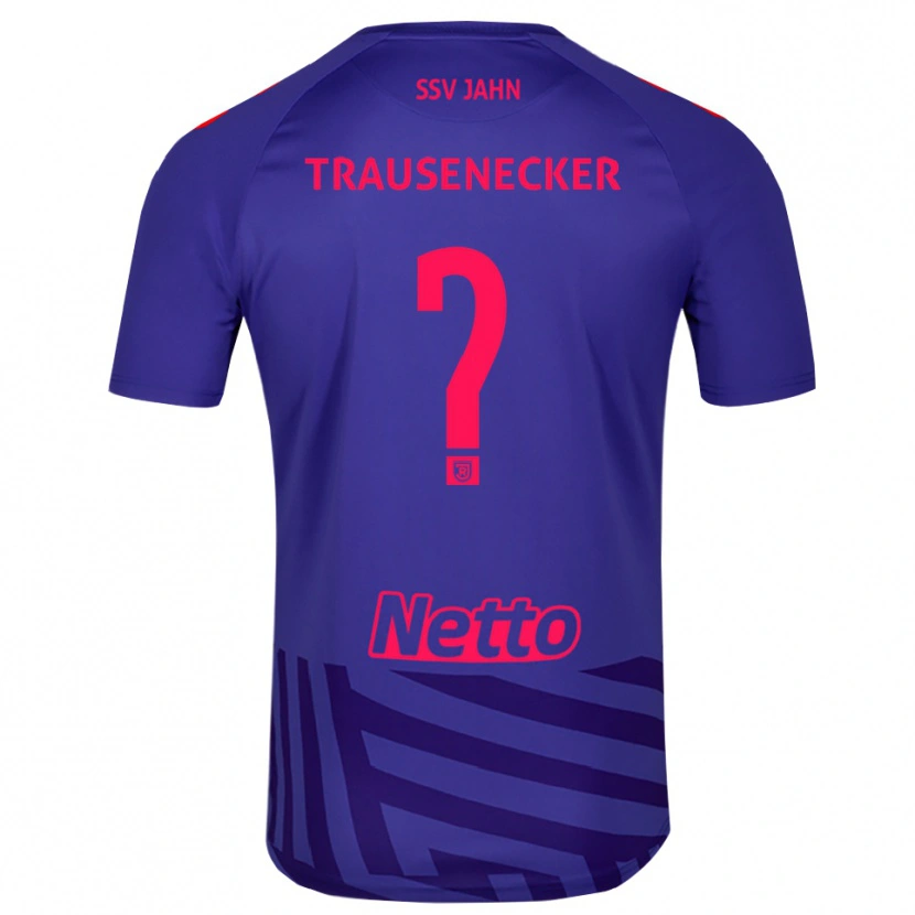 Danxen Mulher Bastian Trausenecker #0 Azul Real Vermelho Camisola Guarda-Redes 2025/26 Camisa
