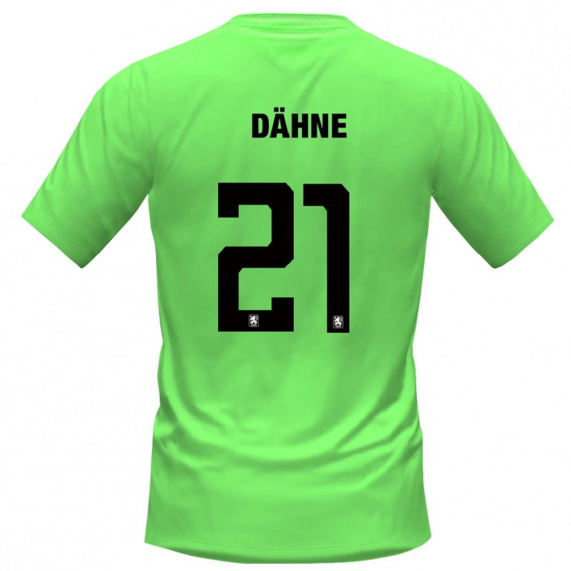 Danxen Mulher Thomas Dähne #21 Verde Primavera Camisola Guarda-Redes 2025/26 Camisa