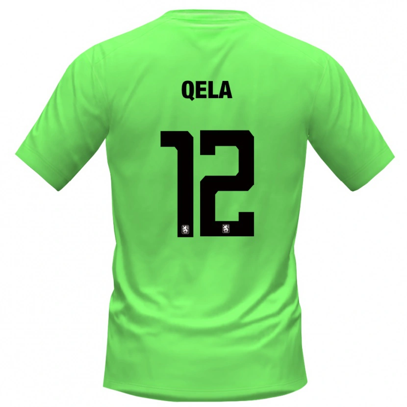 Danxen Mulher Miran Qela #12 Verde Primavera Camisola Guarda-Redes 2025/26 Camisa