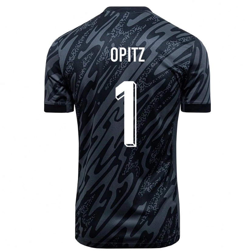 Danxen Mulher Tom Opitz #1 Preto Cinza Camisola Guarda-Redes 2025/26 Camisa