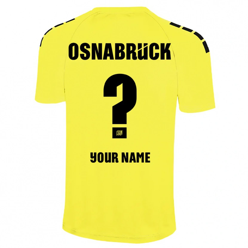 Danxen Mulher VfL Osnabrück Amarelo Preto Camisola Guarda-Redes 2025/26 Camisa