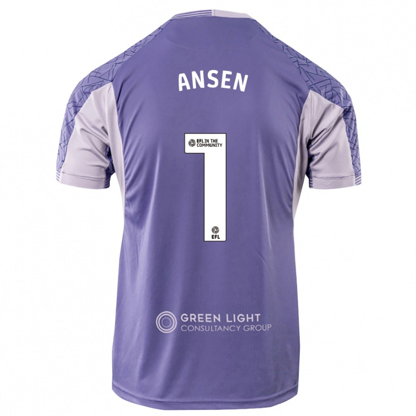 Danxen Mulher Henry Bullen #1 Roxo Claro Camisola Guarda-Redes 2025/26 Camisa