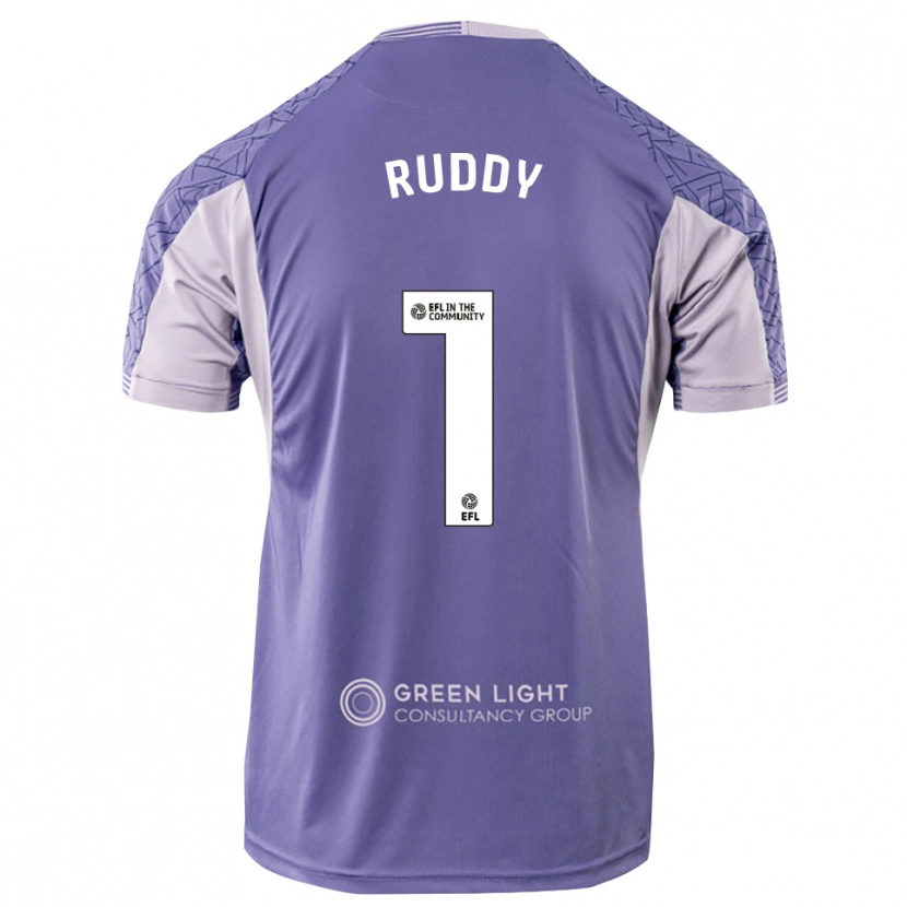 Danxen Mulher Jack Ruddy #1 Roxo Claro Camisola Guarda-Redes 2025/26 Camisa