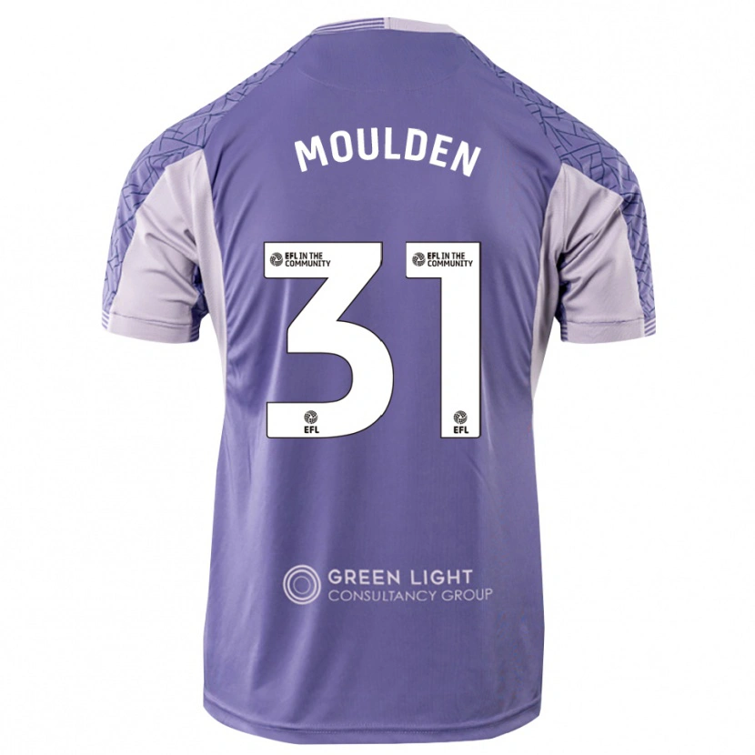 Danxen Mulher Louie Moulden #31 Roxo Claro Camisola Guarda-Redes 2025/26 Camisa
