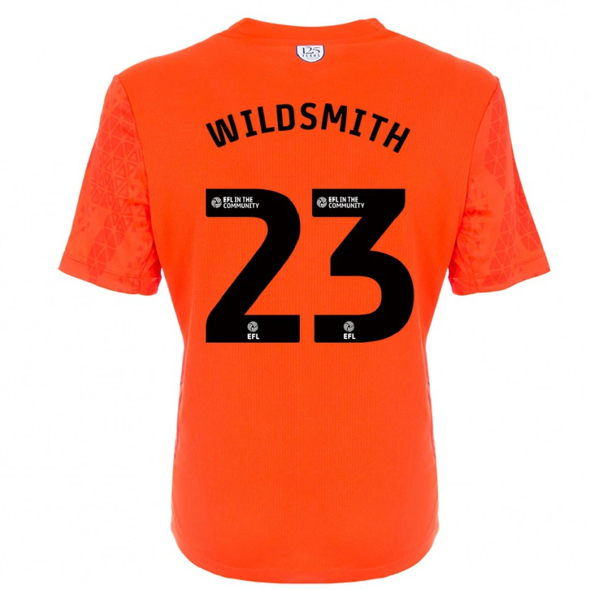 Danxen Mulher Joe Wildsmith #23 Preto Laranja Camisola Guarda-Redes 2025/26 Camisa