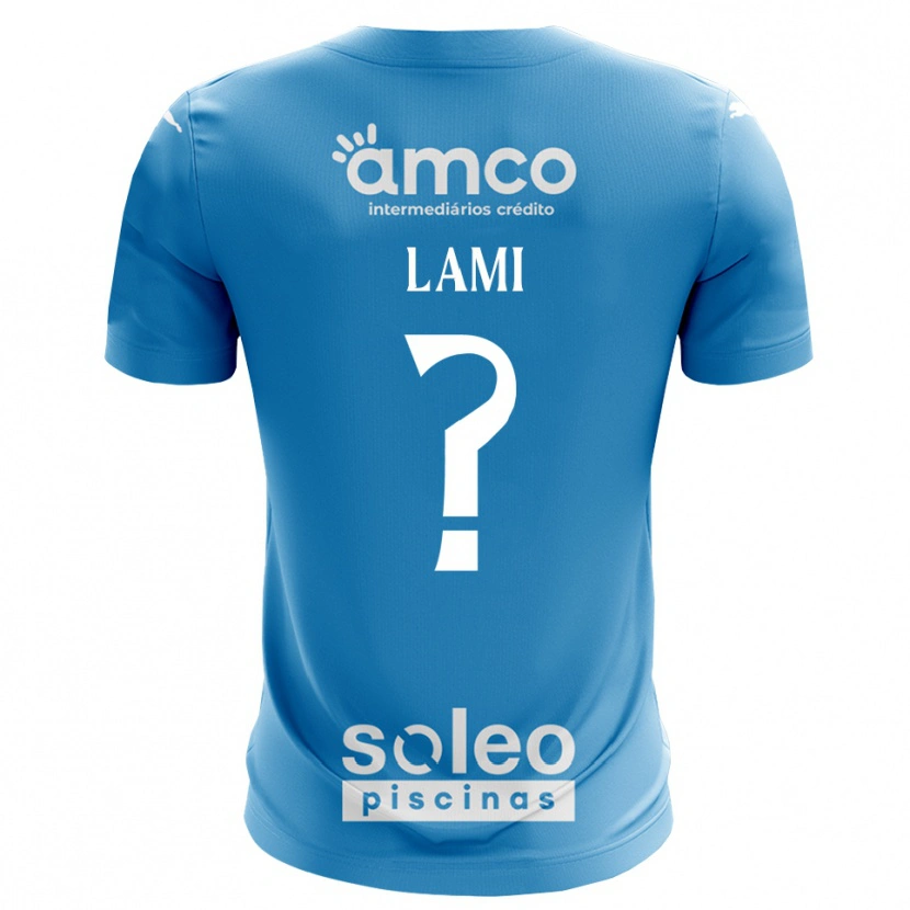 Danxen Mulher Dário Lami #0 Azul Branco Camisola Guarda-Redes 2025/26 Camisa