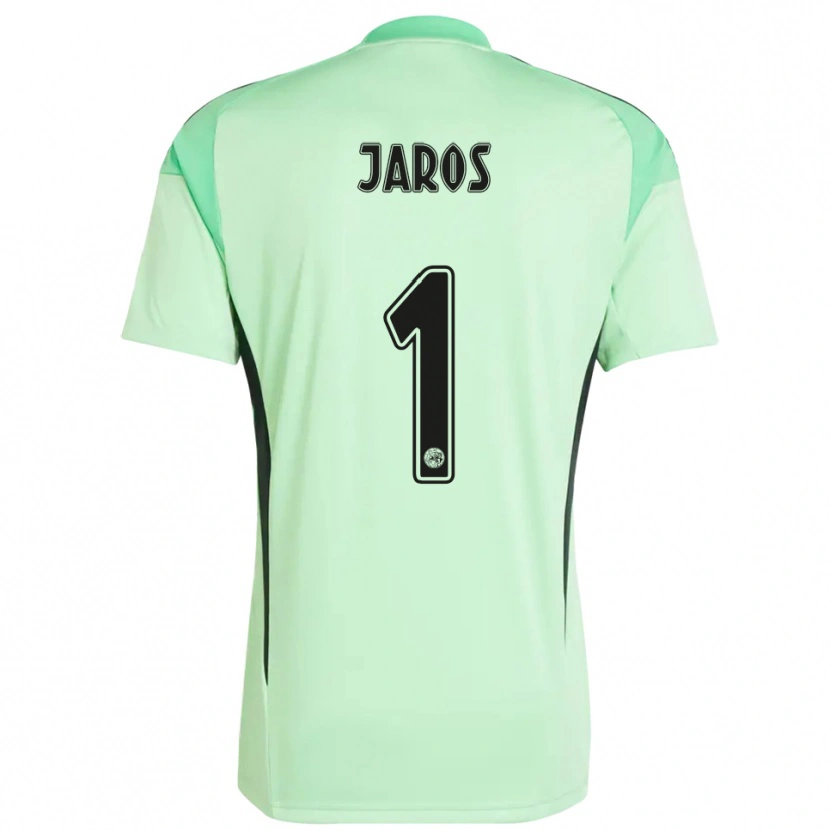 Danxen Mulher Vitezslav Jaros #1 Verde Claro Preto Camisola Guarda-Redes 2025/26 Camisa