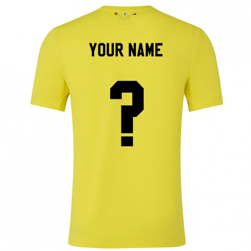 Danxen Mulher FC Utrecht Amarelo Preto Camisola Guarda-Redes 2025/26 Camisa