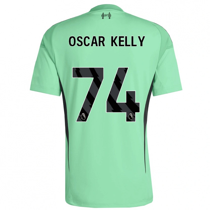 Danxen Mulher Oscar Kelly #74 Azul Marinho Camisola Guarda-Redes 2025/26 Camisa