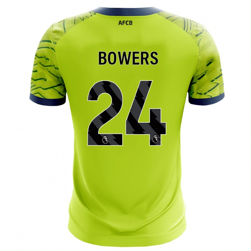 Danxen Mulher Kelci Bowers #24 Verde Amarelo Camisola Guarda-Redes 2025/26 Camisa