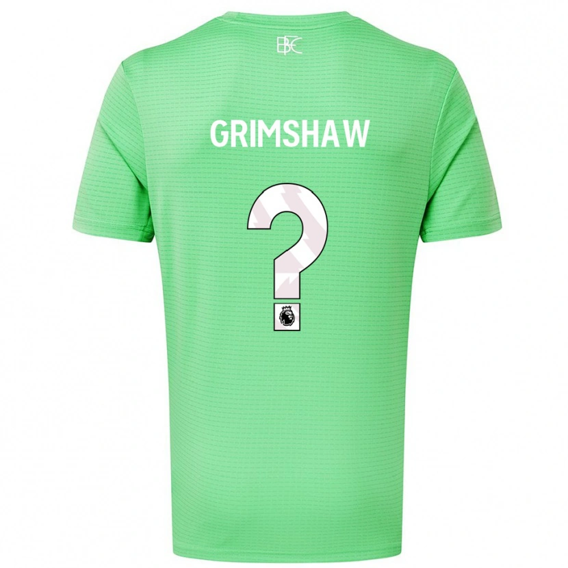 Danxen Mulher Harry Grimshaw #0 Verde Médio Camisola Guarda-Redes 2025/26 Camisa