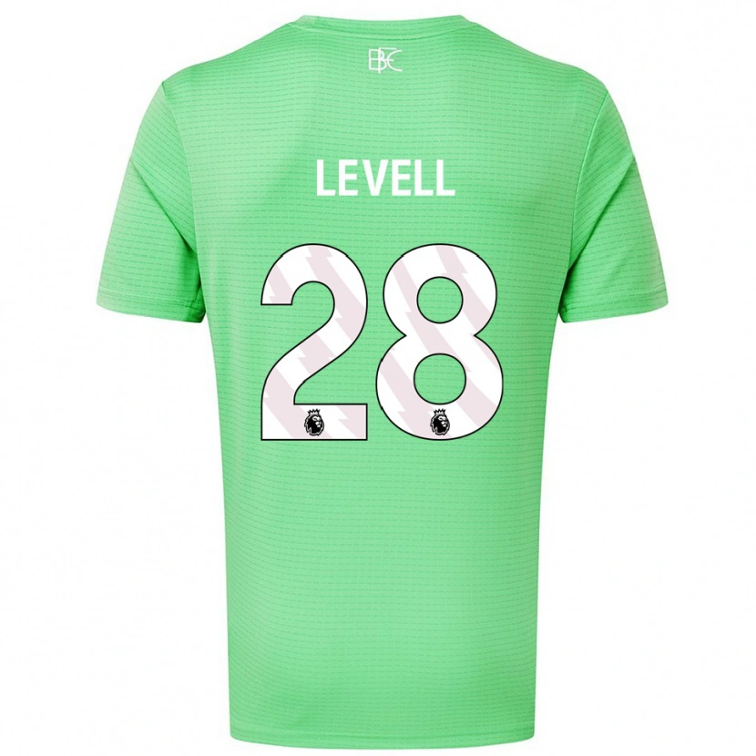 Danxen Mulher Kirstie Levell #28 Verde Médio Camisola Guarda-Redes 2025/26 Camisa