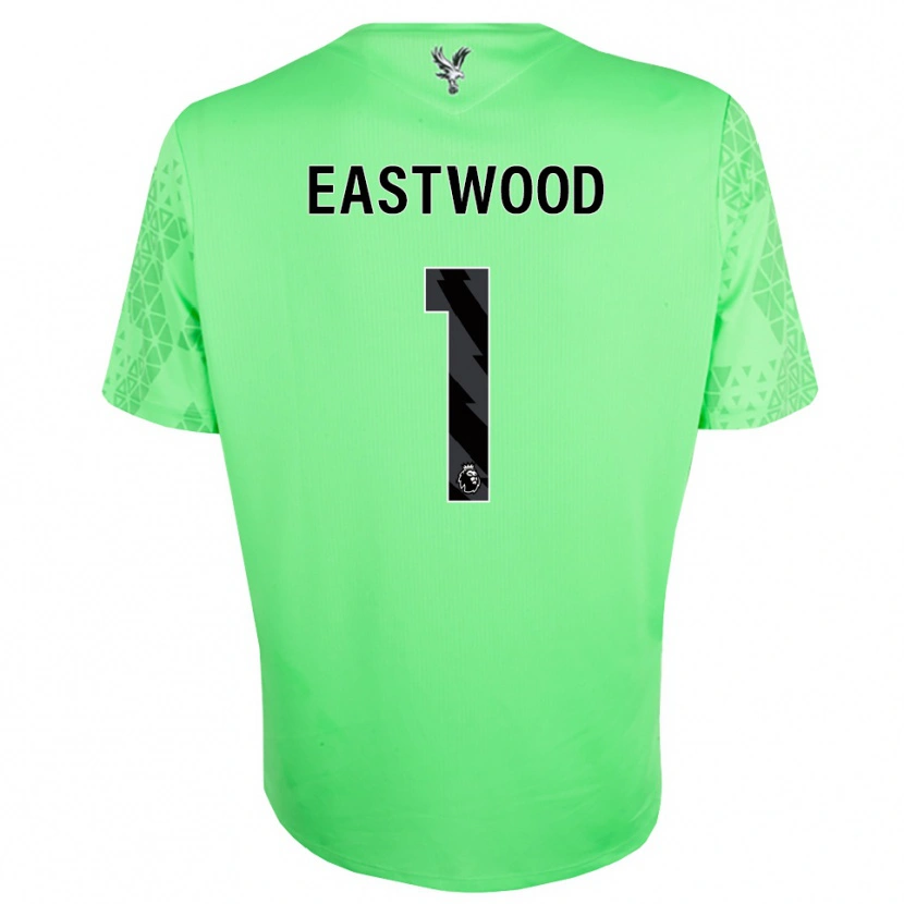Danxen Mulher Billy Eastwood #1 Verde Preto Camisola Guarda-Redes 2025/26 Camisa