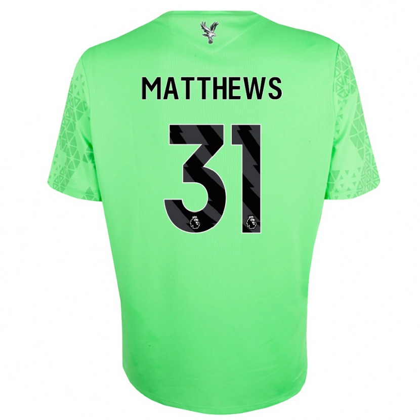 Danxen Mulher Remi Matthews #31 Verde Preto Camisola Guarda-Redes 2025/26 Camisa