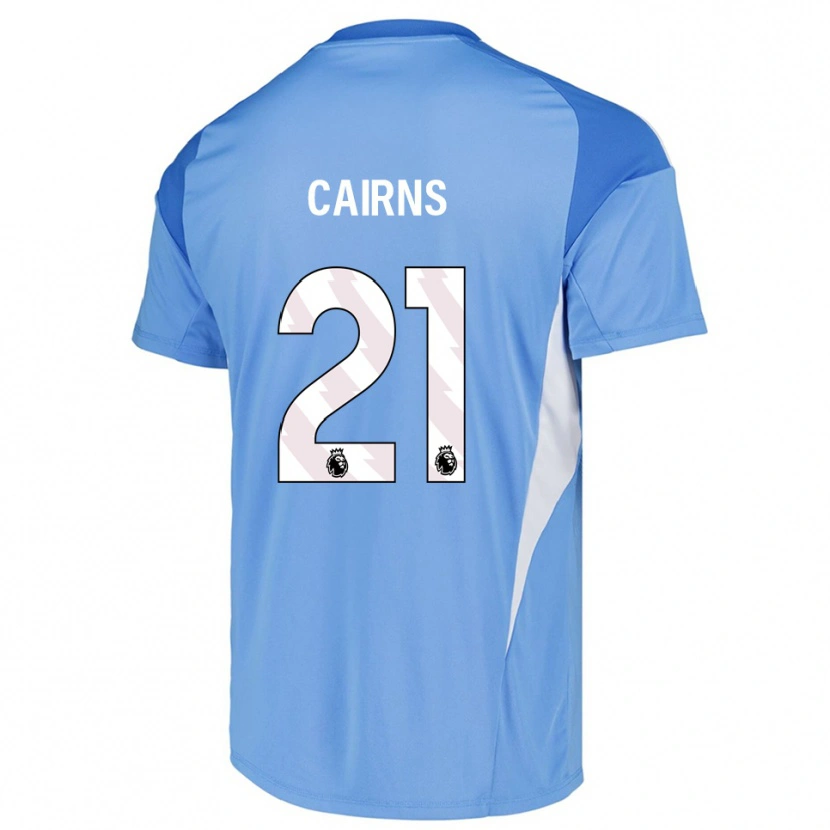 Danxen Mulher Alex Cairns #21 Azul Céu Branco Camisola Guarda-Redes 2025/26 Camisa