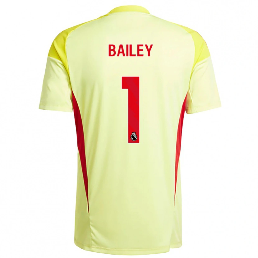 Danxen Mulher Joe Bailey #1 Amarelo Claro Laranja Camisola Guarda-Redes 2025/26 Camisa