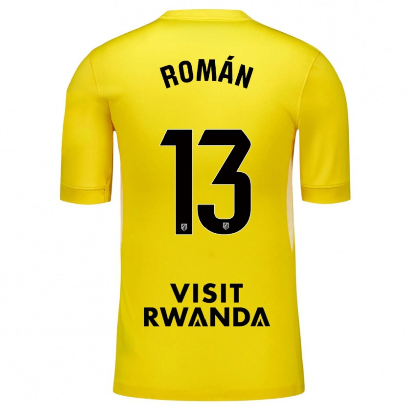 Danxen Mulher Francis Holgado #13 Amarelo Preto Camisola Guarda-Redes 2025/26 Camisa