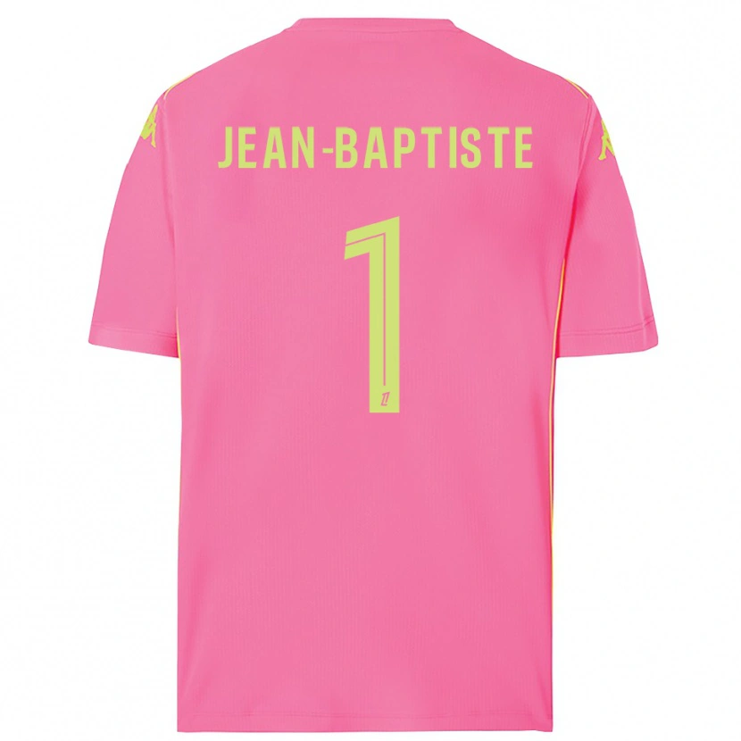 Danxen Mulher Romain Jean-Baptiste #1 Rosa Choque Camisola Guarda-Redes 2025/26 Camisa