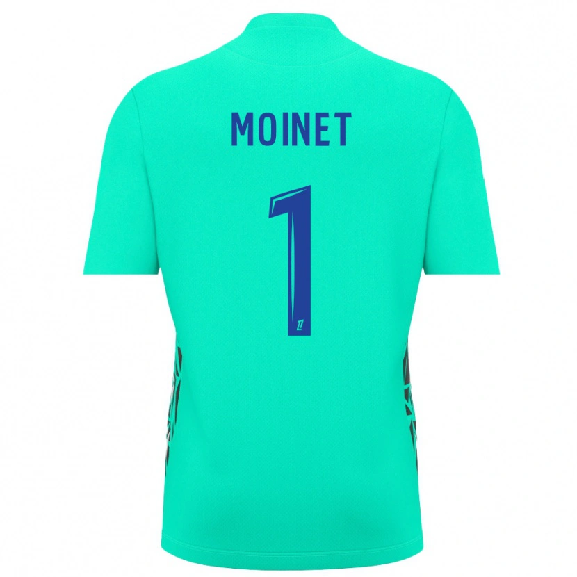 Danxen Mulher Victor Moinet #1 Azul Aquamarina Camisola Guarda-Redes 2025/26 Camisa