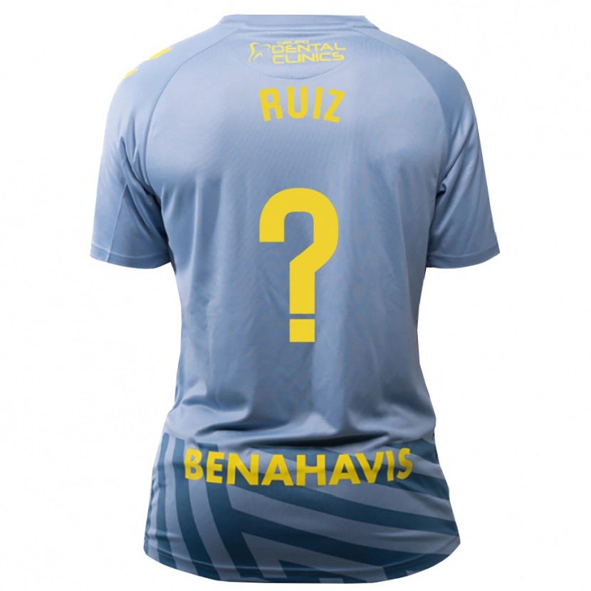 Danxen Mulher Jorge Ruiz #0 Azul Aço Claro Camisola Guarda-Redes 2025/26 Camisa