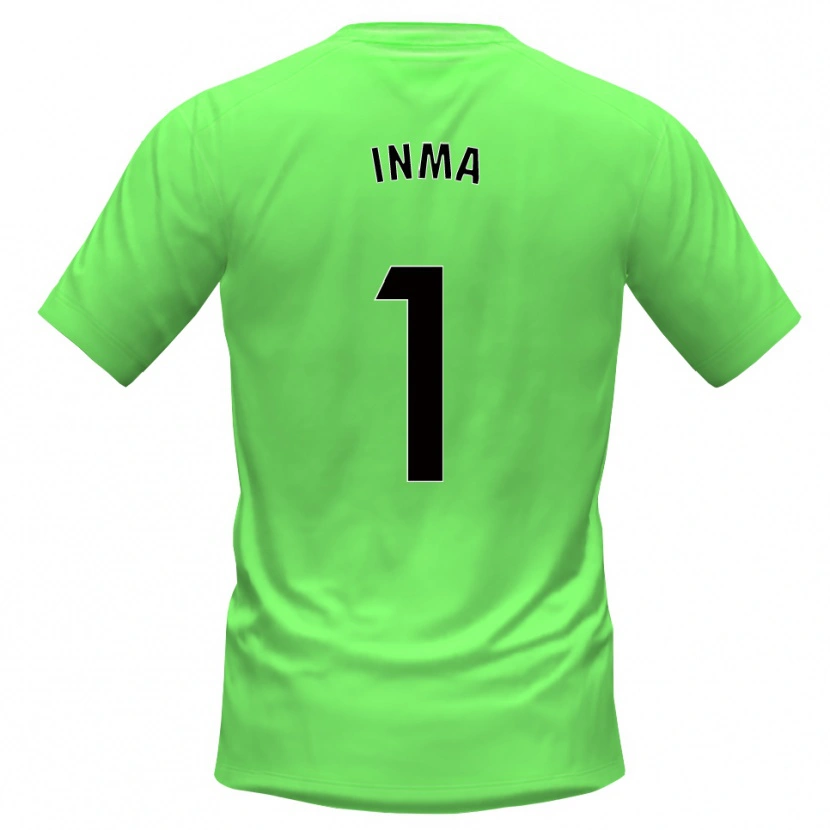 Danxen Mulher Imaculada Almendros Fernández #1 Verde Preto Camisola Guarda-Redes 2025/26 Camisa
