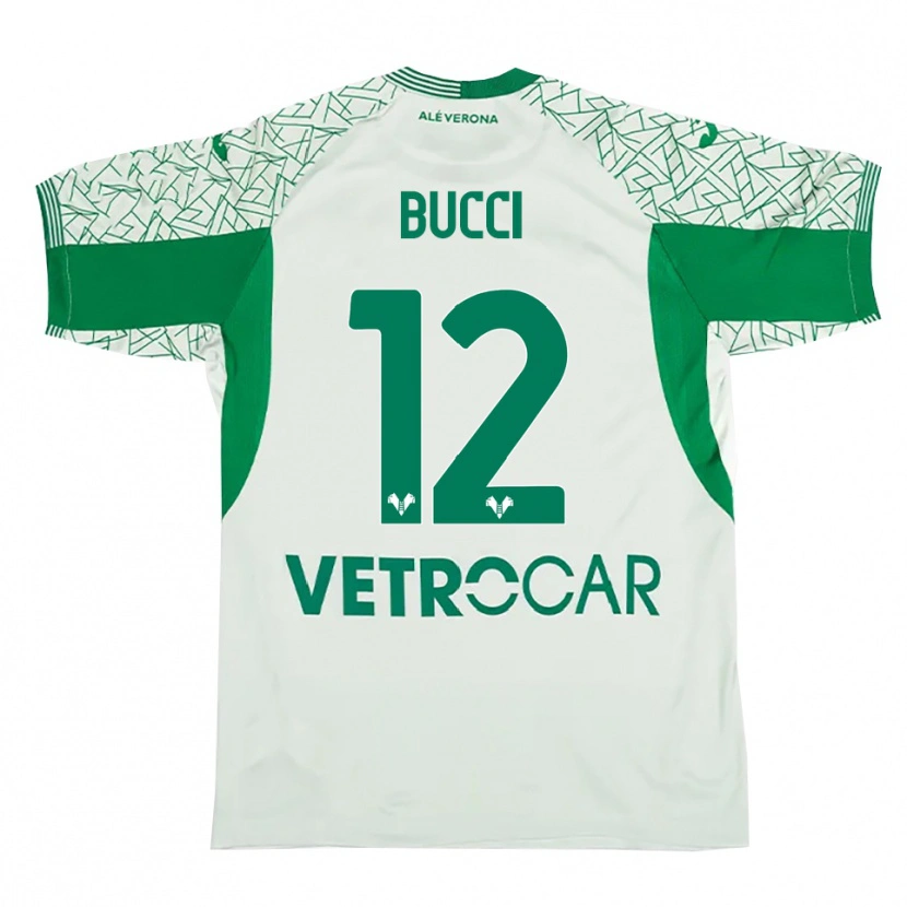 Danxen Mulher Irene Bucci #12 Verde Vermelho Camisola Guarda-Redes 2025/26 Camisa